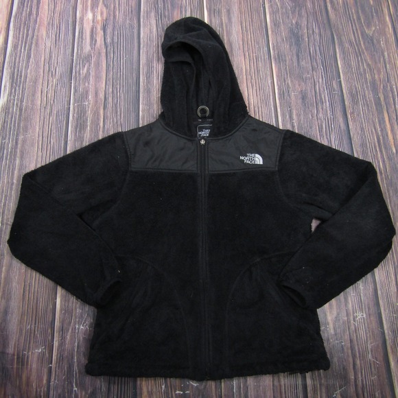 The North Face Jackets & Blazers - The North Face Jacket Womens Small Black Fleece Hooded Full Zip Lined Pockets